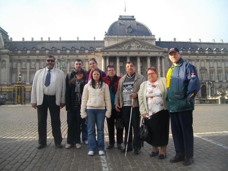 Spacer ulicami Brukseli i wizyta w Europarlamencie
