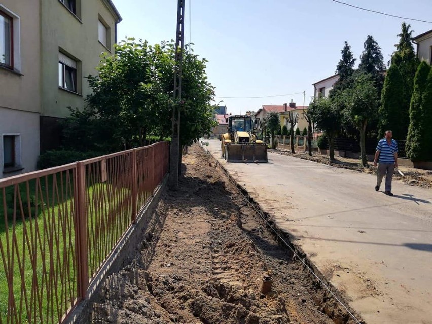 Ulica Łukaszewicza w Kobylinie się zmienia