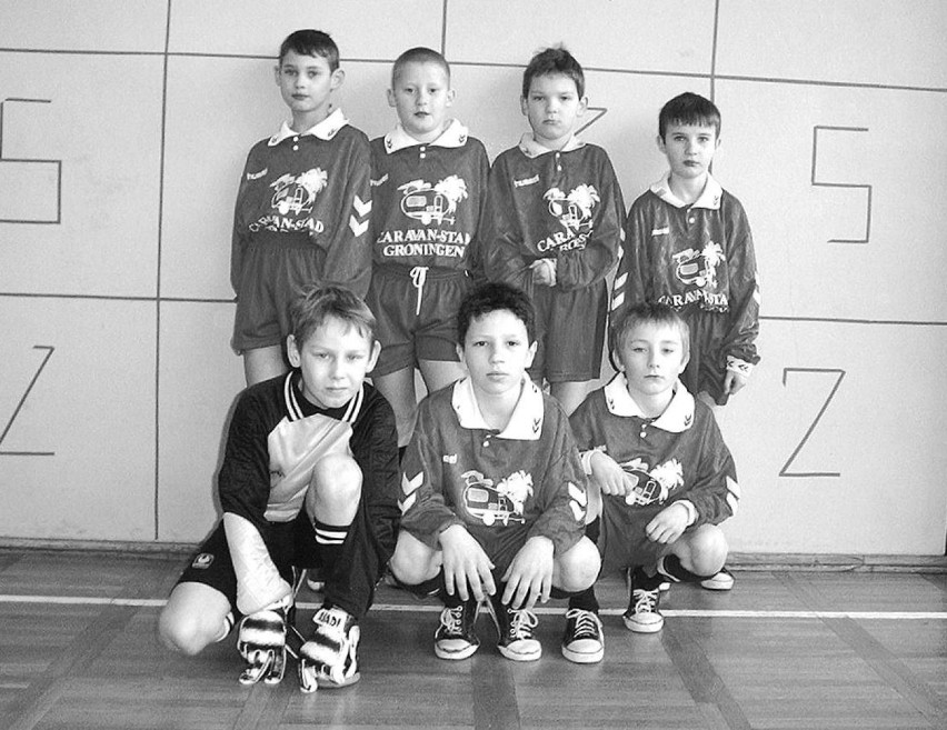 Halowy turniej żaków Szczaniec ‘2002. UKS Junior Zbąszynek:...