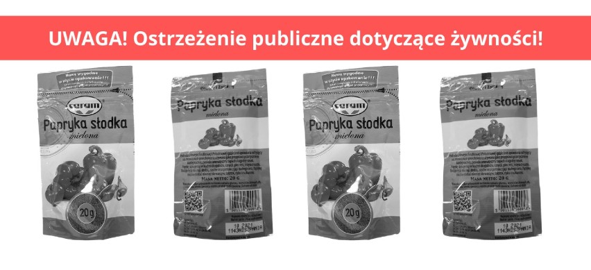 Sprawdź czy tego nie kupiłeś! Salmonella w mielonej papryce z Hiszpanii. Inspekcja sanitarna wycofują ją ze sklepów