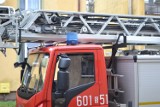 Pożar na Stalmacha w Raciborzu. Na miejsce przyjechały 4 zastępy straży pożarnej