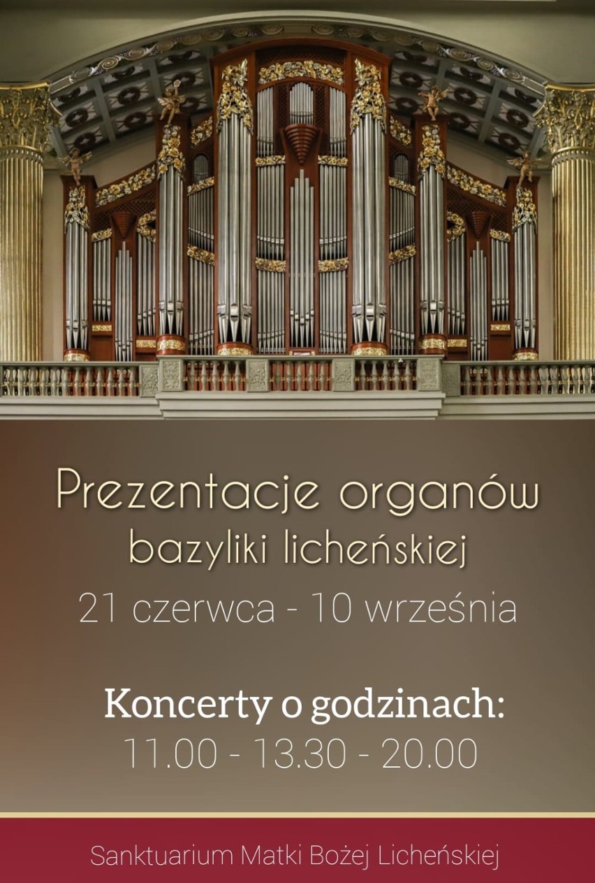 Koncerty organowe w licheńskiej bazylice         