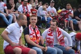 Strefa kibica Euro 2020 w Jastrzębiu: fani wspierali biało-czerwonych na OWN-ie. Ściskali kciuki, dopingowali. Zobaczcie ZDJĘCIA