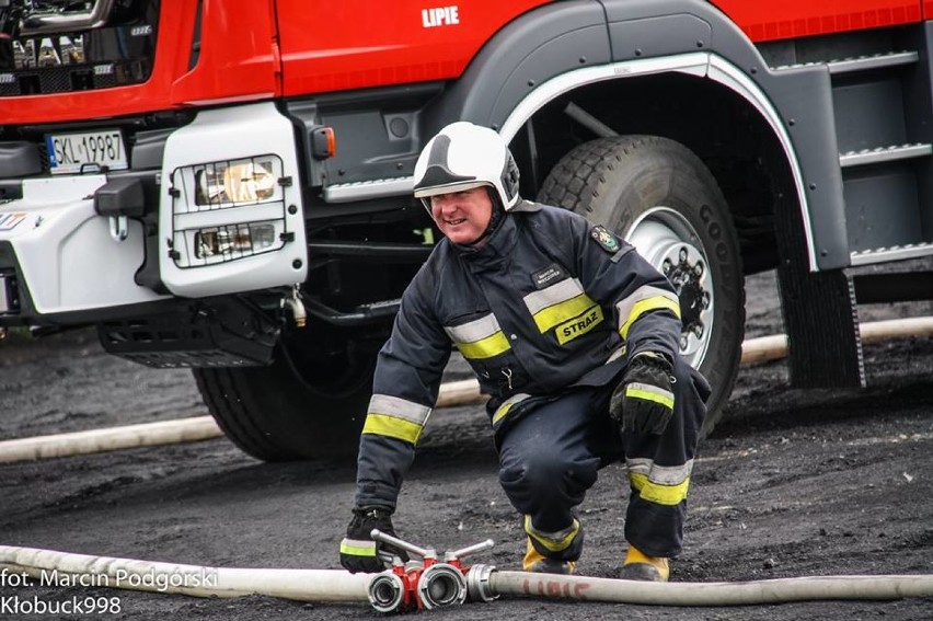 Ćwiczenia gaśnicze strażaków z OSP w gminie Lipie ZDJĘCIA
