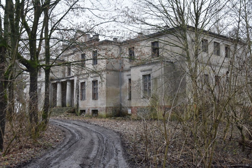 Pałac w Żelicach dawniej był okazałym ziemskim majątkiem, później przedszkolem, a teraz to ruina... 
