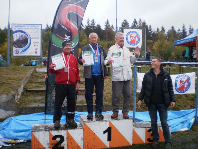 Jerzy Ostojski najlepszy w Polsce w bieganiu na orientację.