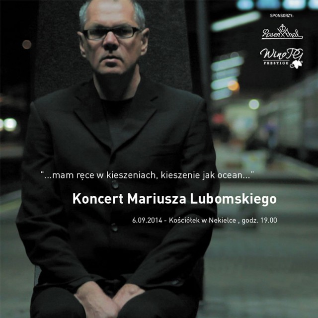 Koncert Mariusza Lubomskiego w Nekielce.