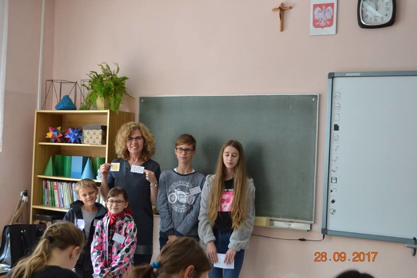 Uczniowie szkoły w Szczańcu sprawdzali znajomość tabliczki...