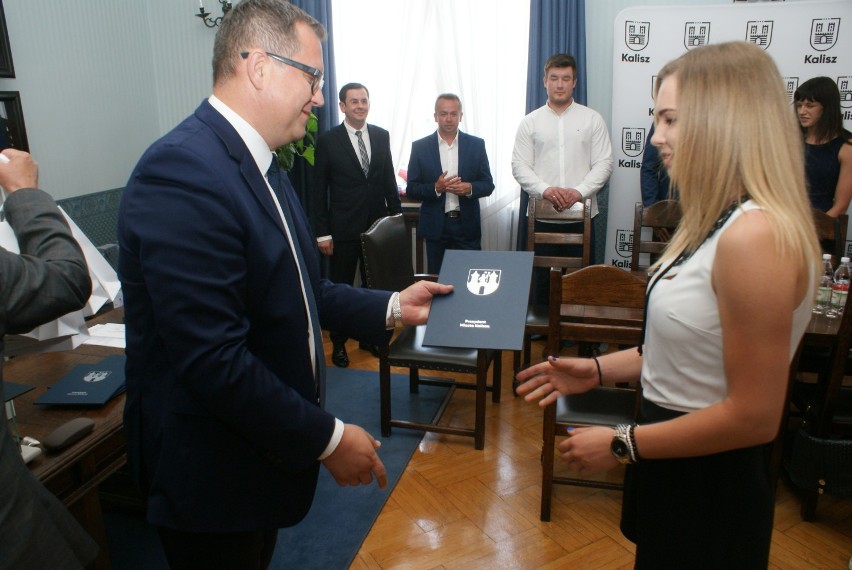 Siatkarki Energa MKS Kalisz nagrodzone przez władze miasta