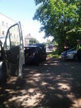 Wypadek na Rybnickiej w Raciborzu: Stłuczka trzech aut [ZDJĘCIA]