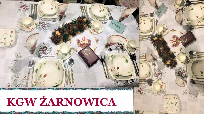 Konkurs na najpiękniejsza dekorację stołu wigilijnego w gminie Wolbórz