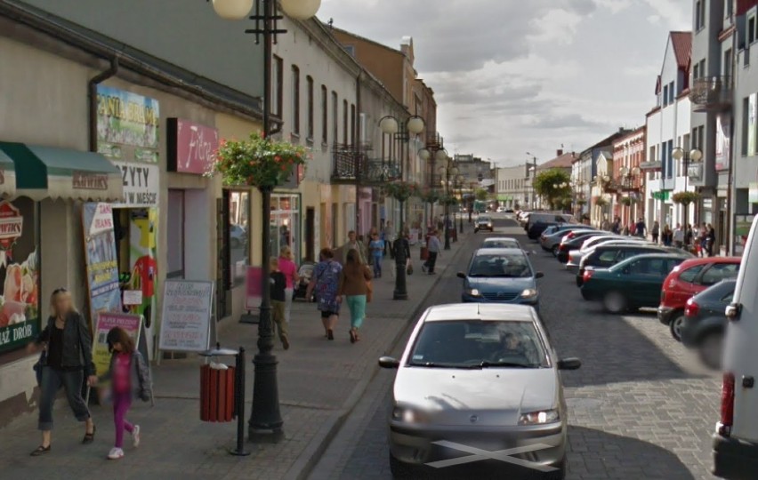 Ulica Kaliska w Wieluniu na Google Street View. Letnie wspomnienie sprzed 10 lat