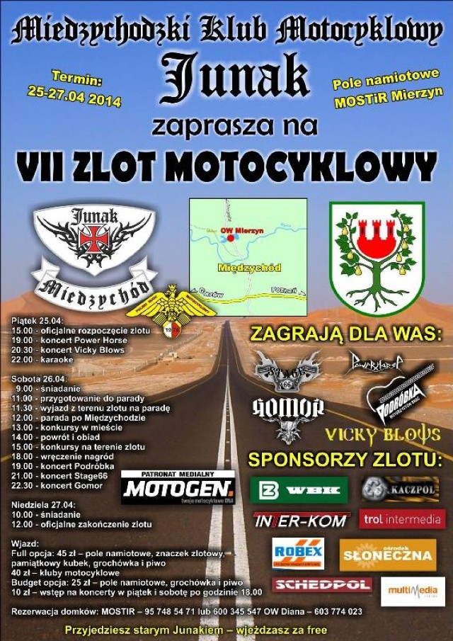 Zlot Motocyklowy w Międzychodzie