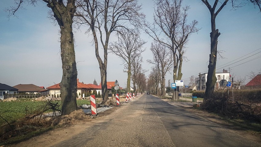 Leszno. Lipowa w Wilkowicach nieprzejezdna. Remont wymaga objazdów [ZDJĘCIA]