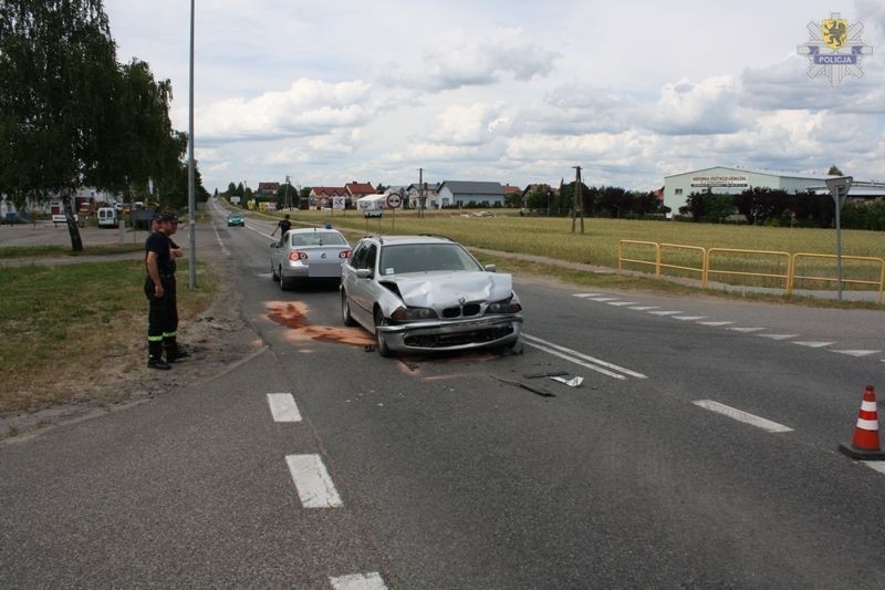 KPP Chojnice: Uderzył w samochód z pięcioma pasażerami