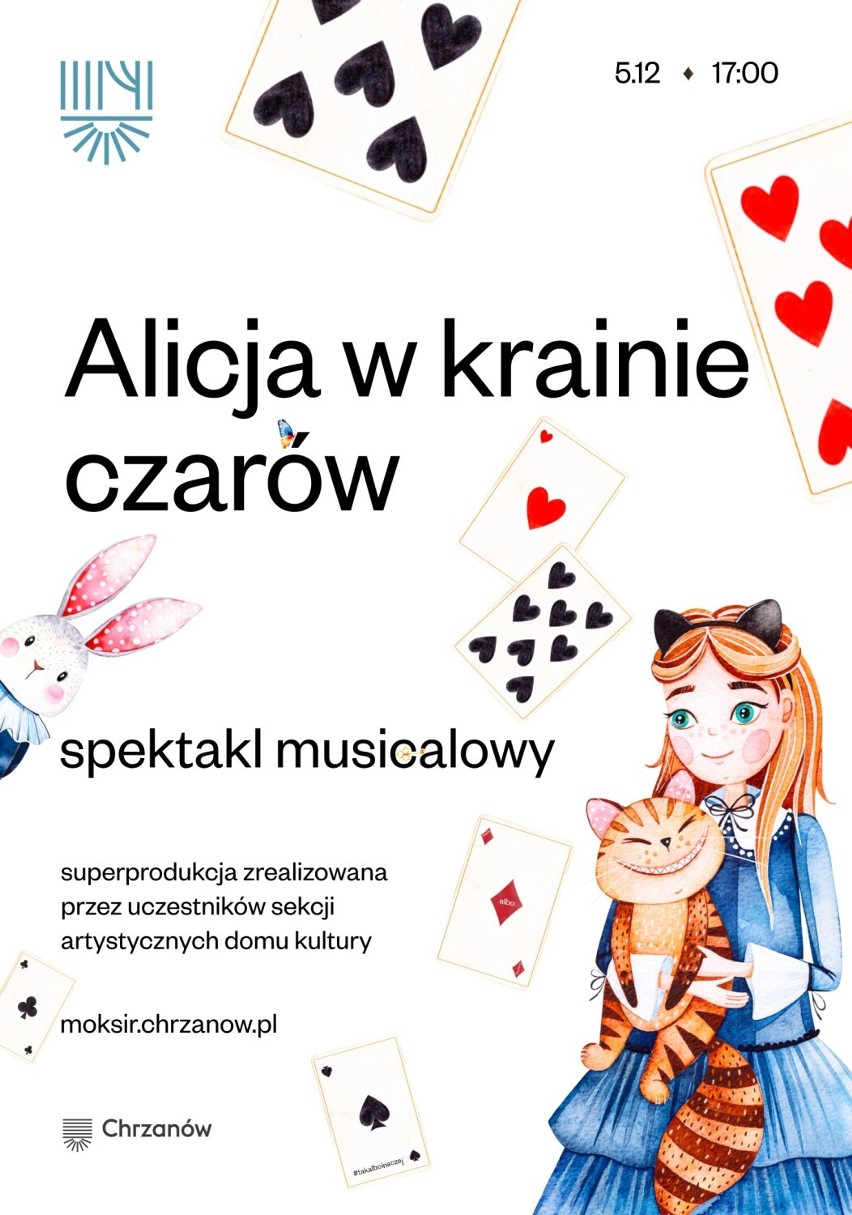 Spektakl musicalowy “Alicja w krainie czarów”...