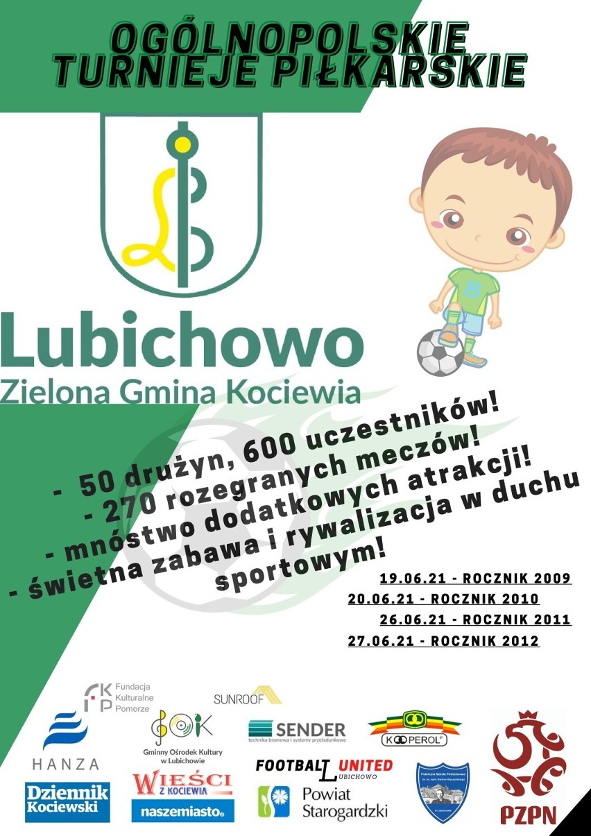 Startują Ogólnopolskie Turnieje Piłkarskie w Lubichowie ZDJĘCIA