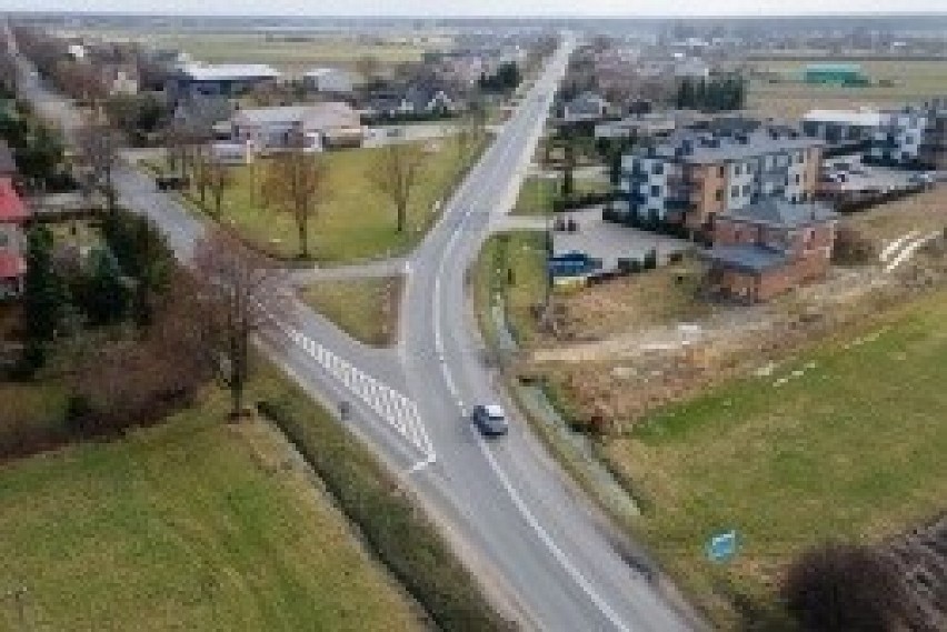 Rondo w Złoczewie zostanie zbudowane w ciągu drogi...