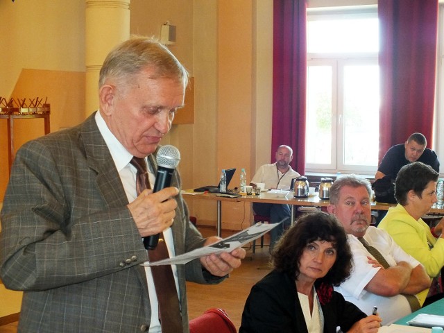 Postulaty mieszkańców przedstawił radny Starachowic, Bronisław Paluch