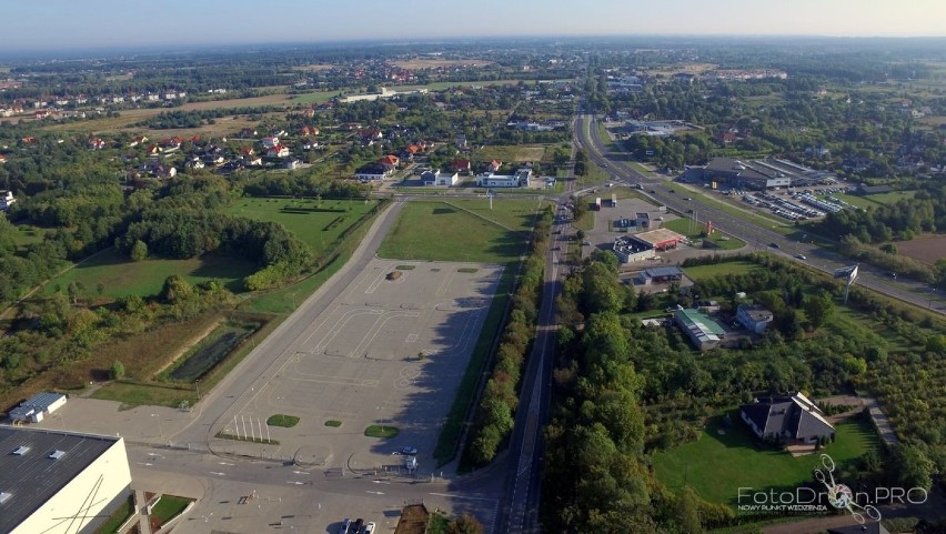 Bydgoskie Centrum Targowo-Wystawiennicze z lotu ptaka. Zobacz imponujące zdjęcia 