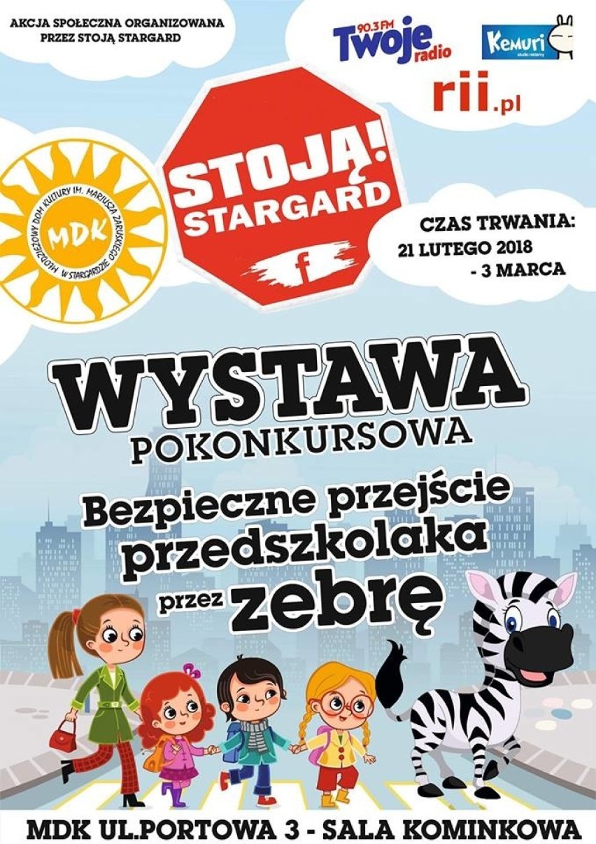 Stoją! Stargard rozstrzygnęło konkurs plastyczny dla przedszkolaków