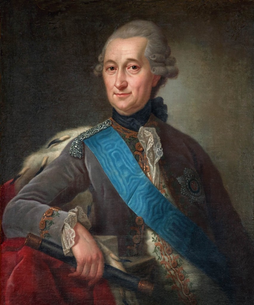 Piotr Biron (1724-1800) uśmiecha się do nas z portretu...