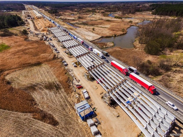 Budowa autostrady A1 Radomsko - granica województwa [Kwiecień 2020]