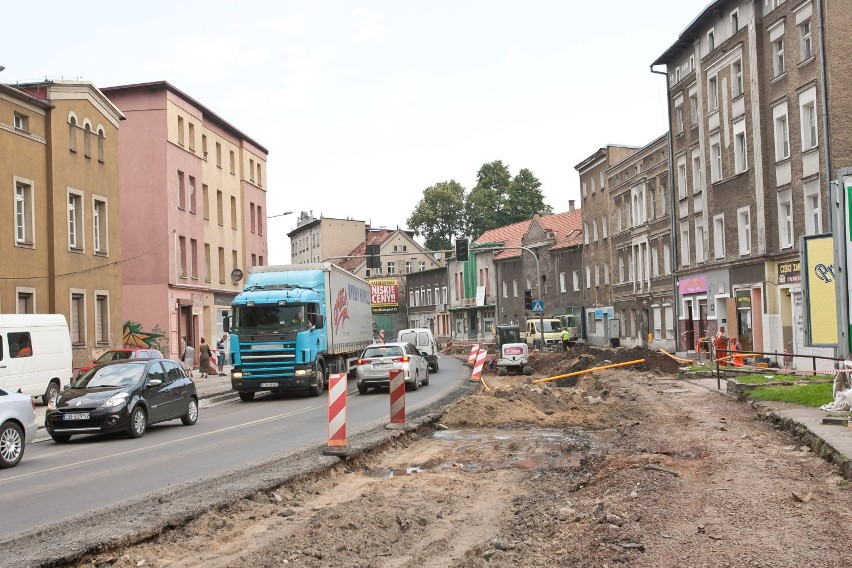 ulica Armii Krajowej w Wałbrzychu