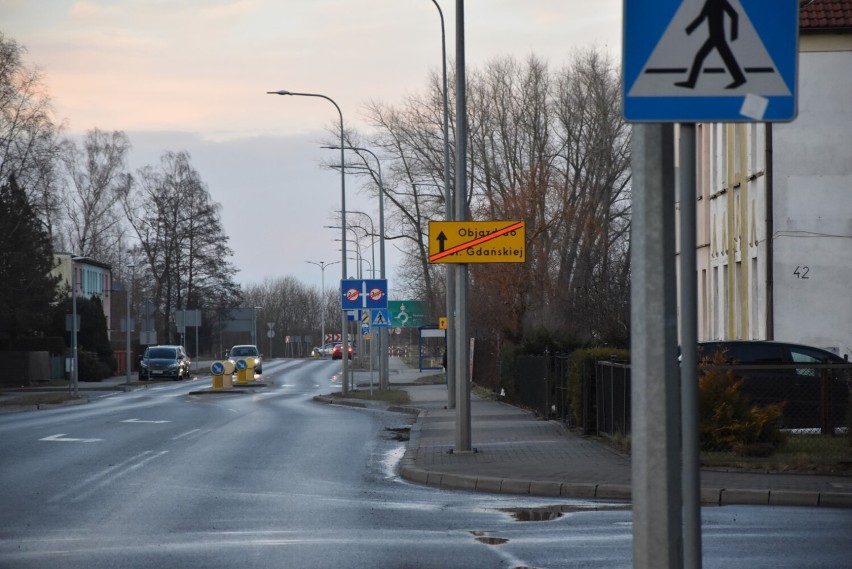 Remont ul. Chopina w Sławnie - obowiązują objazdy aż do odwołania