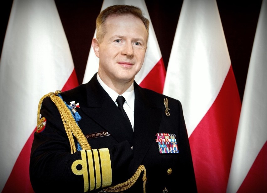 Jarosław Wypijewski jeszcze jako admirał