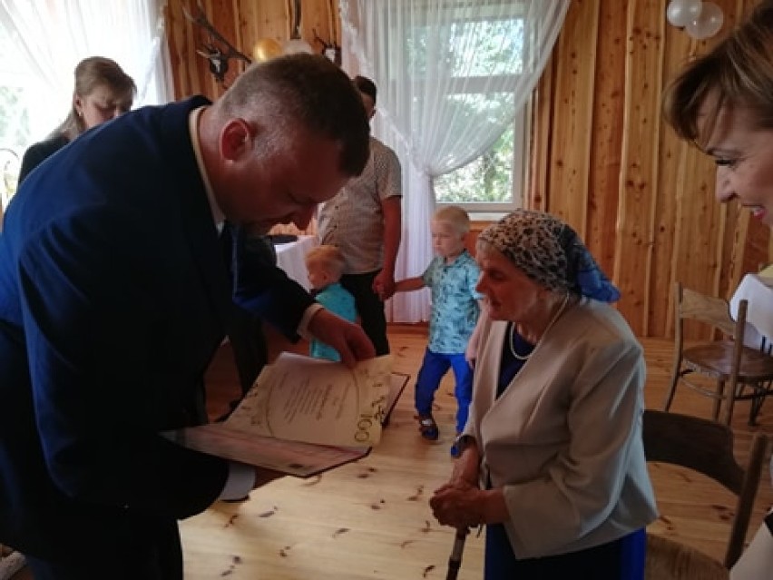 100-latka z Pudłowa w dniu setnych urodzin wzięła udział w...
