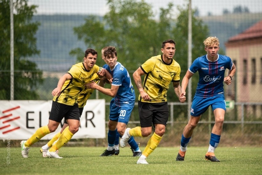 30.07.2022, Zabierzów: Wieczysta Kraków - Podbeskidzie II...