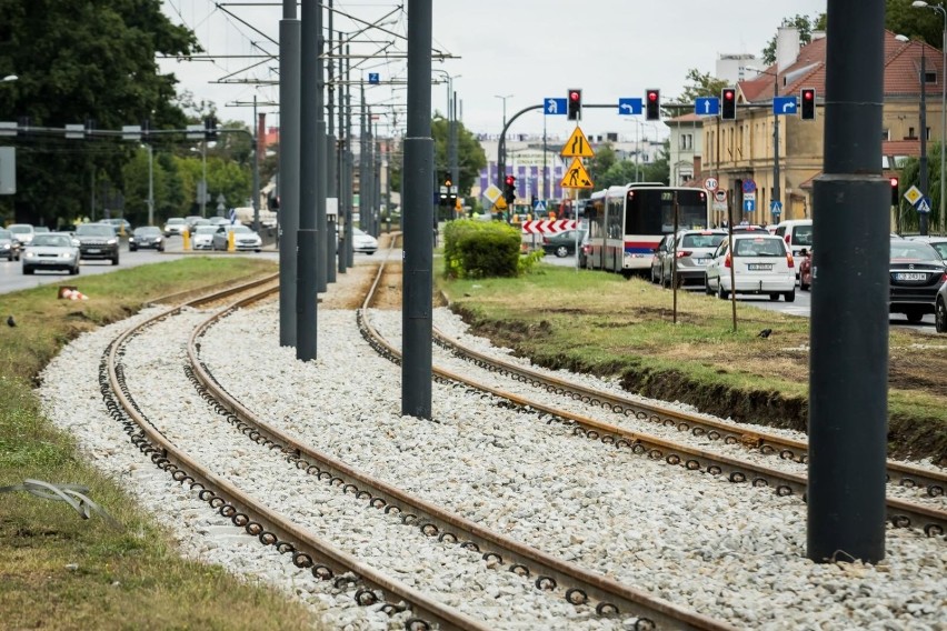 Bydgoszcz. Na odcinku od węzła Garbary do pętli Wilczak ruch...