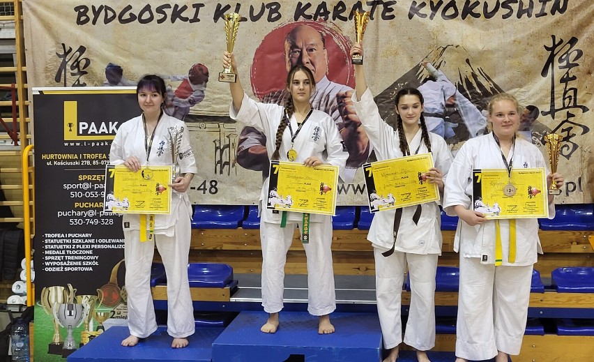 Turniej Karate Kyokushin ,, OYAMA'S CUP ", legniczanie wrócili z medalami