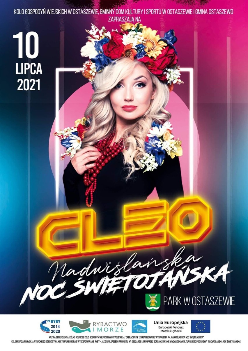 Koncert Cleo w ramach Nadwiślańskiej Nocy Świętojańskiej. To już 10 lipca!