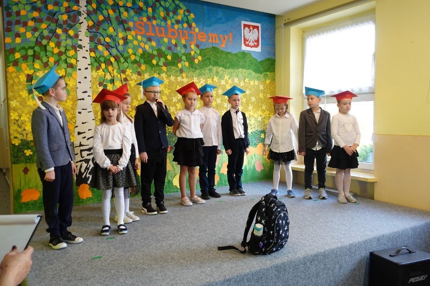 Pasowanie na ucznia w Szkole Podstawowej w Masłowicach