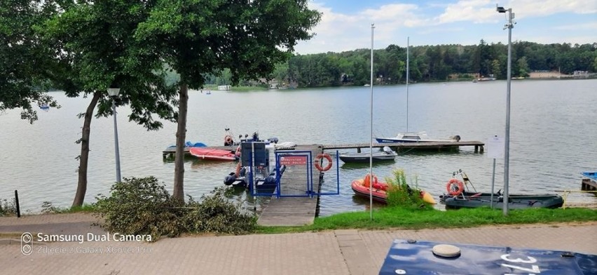 Tragedia nad jeziorem Lubiąż w Lubniewicach.