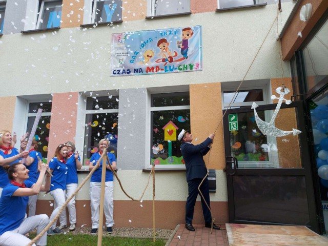 Żłobek Miejski w Międzychodzie świętuje swoje 40. urodziny. Dziś rozpoczął się jubileuszowy rejs (22.05.2021).