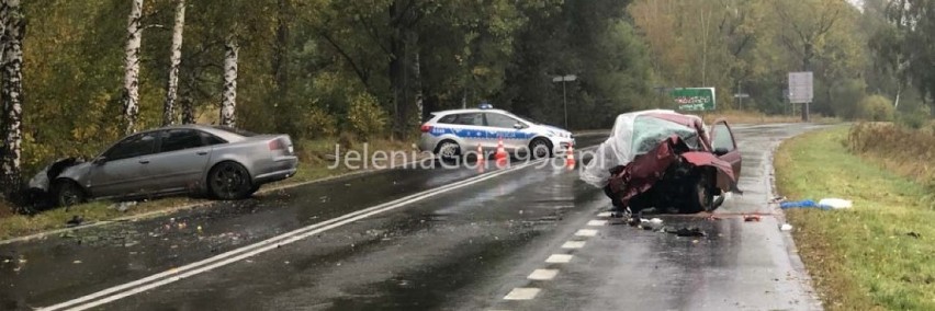 Wypadekw Jelniej Górze