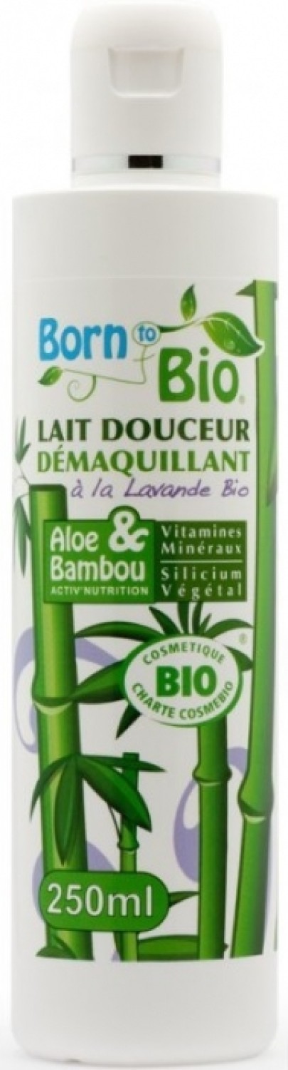 Born to Bio Mleczko do demakijażu Aloes i Bambus 250 ml