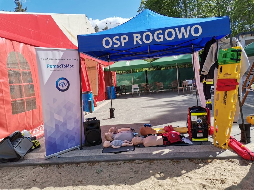 Tak wyglądała akcja "OSP Rogowo ratuje i uczy ratować" w ośrodku Sitnica