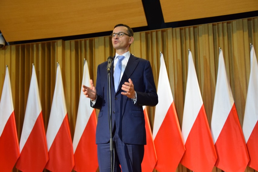 Premier Mateusz Morawiecki w Suwałkach