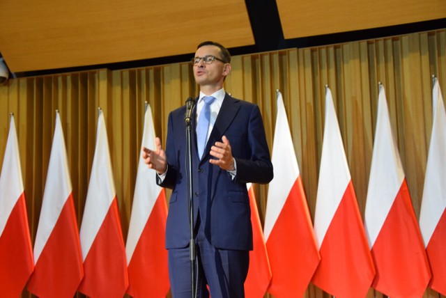 Premier Mateusz Morawiecki w Suwałkach