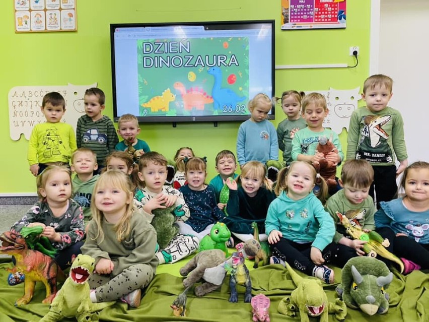 Dzień dinozaura w grupie przedszkolnej 3 i 4-latków....