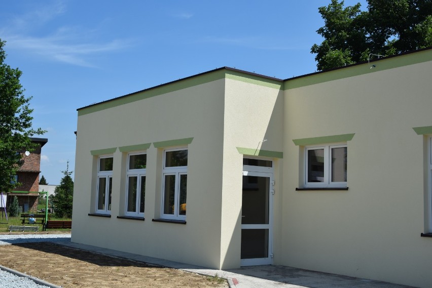 Rozbudowa Szkoły Podstawowej w Gaszynie na finiszu ZDJĘCIA