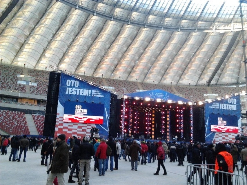 29 stycznia 2012 roku na Stadionie Narodowym w Warszawie...