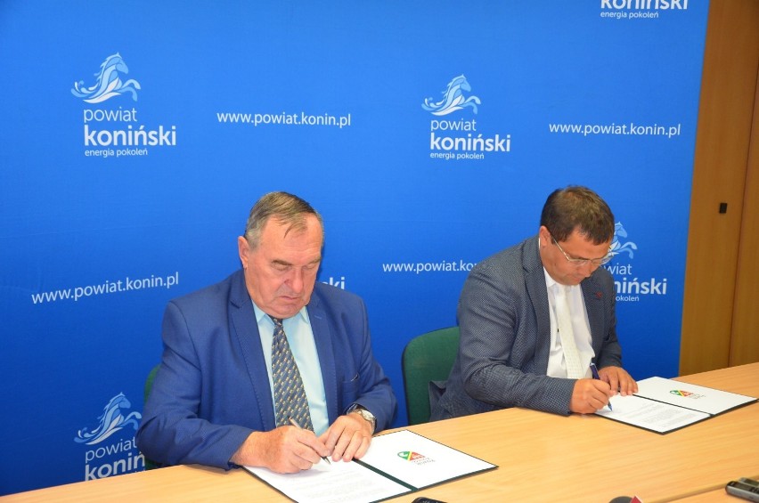 Powiat koniński przekazał 70 tysięcy złotych dla Wojewódzkiego Szpitala Zespolonego w Koninie .