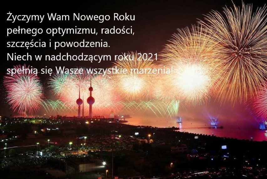 Życzymy Wam Nowego Roku
pełnego optymizmu,...