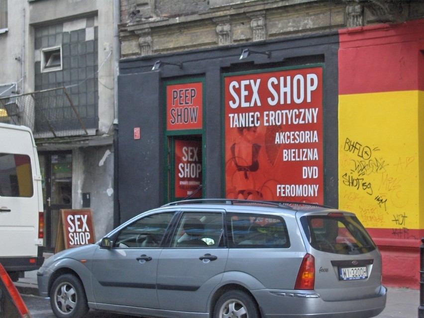 Sex-shop, ul. Mokotowska