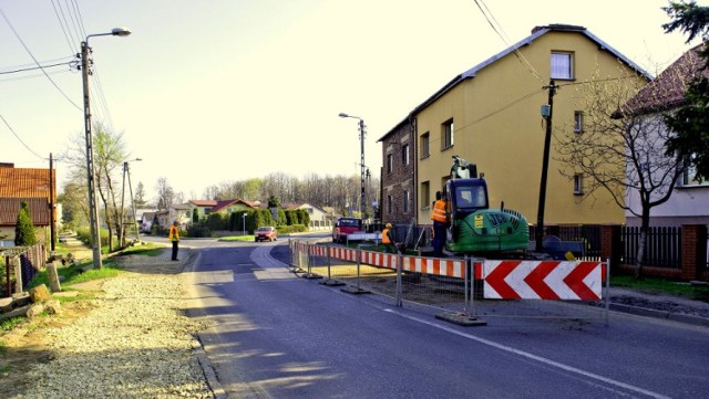 Pierwsze prace rozpoczęto na ulicy Szczakowskiej w Jaworznie